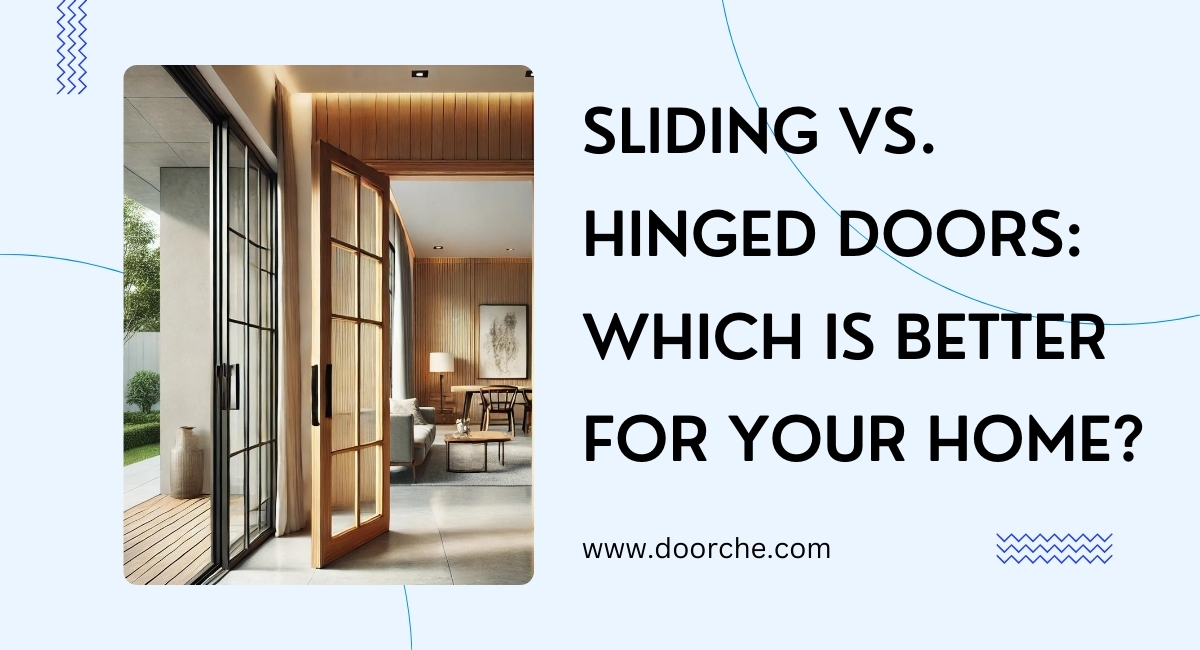 Sliding vs. Hinged Doors: Which is Better for Your Home?