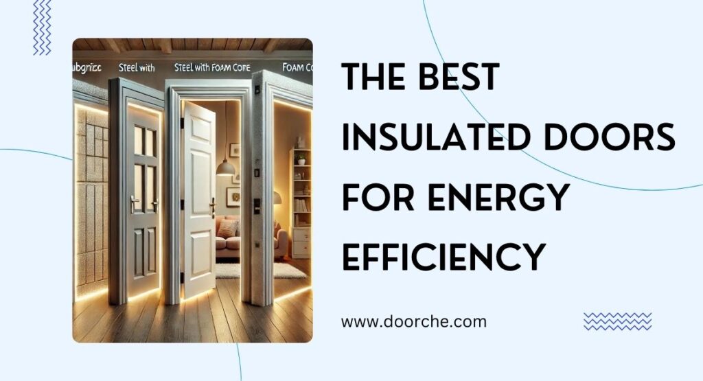 The Best Insulated Doors for Energy Efficiency - doorche